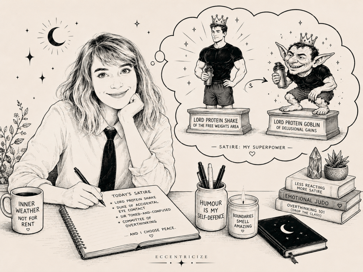 How to Stop Obsessing Over Someone by Turning Them into&nbsp;Satire?