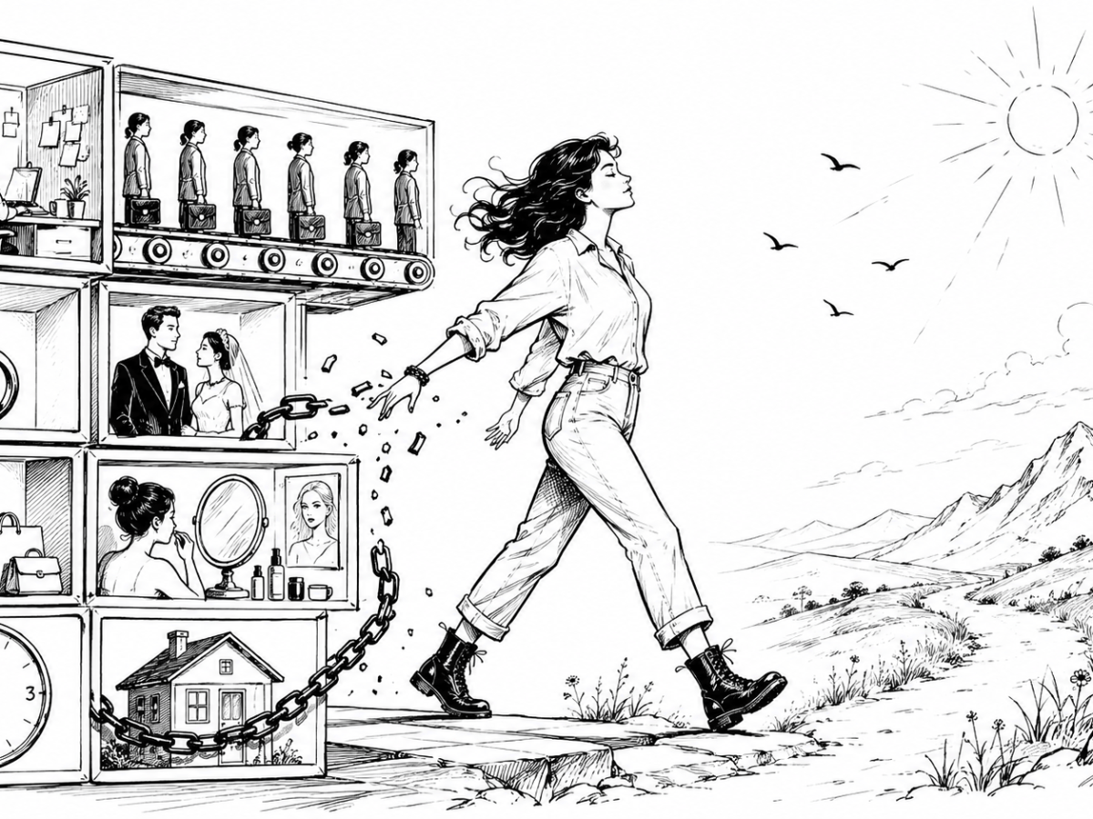The system does not want you to be happy, wealthy and&nbsp;free