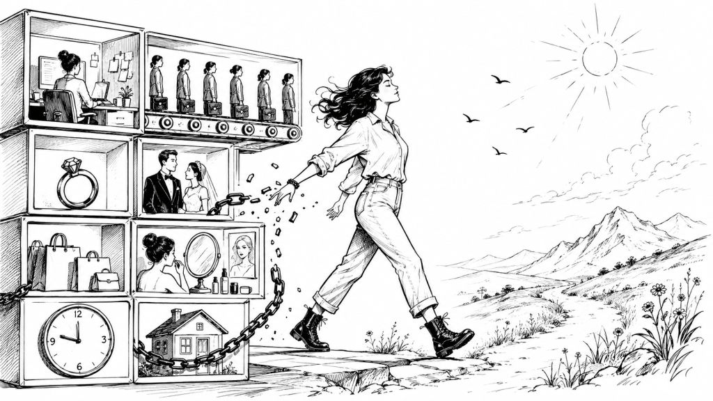 The system does not want you to be happy, wealthy and&nbsp;free