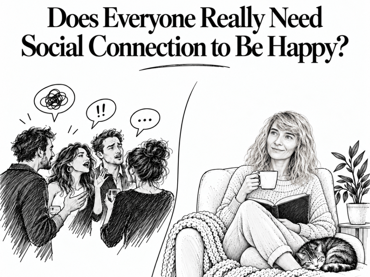 Does Everyone Really Need Social Connection to Be&nbsp;Happy?