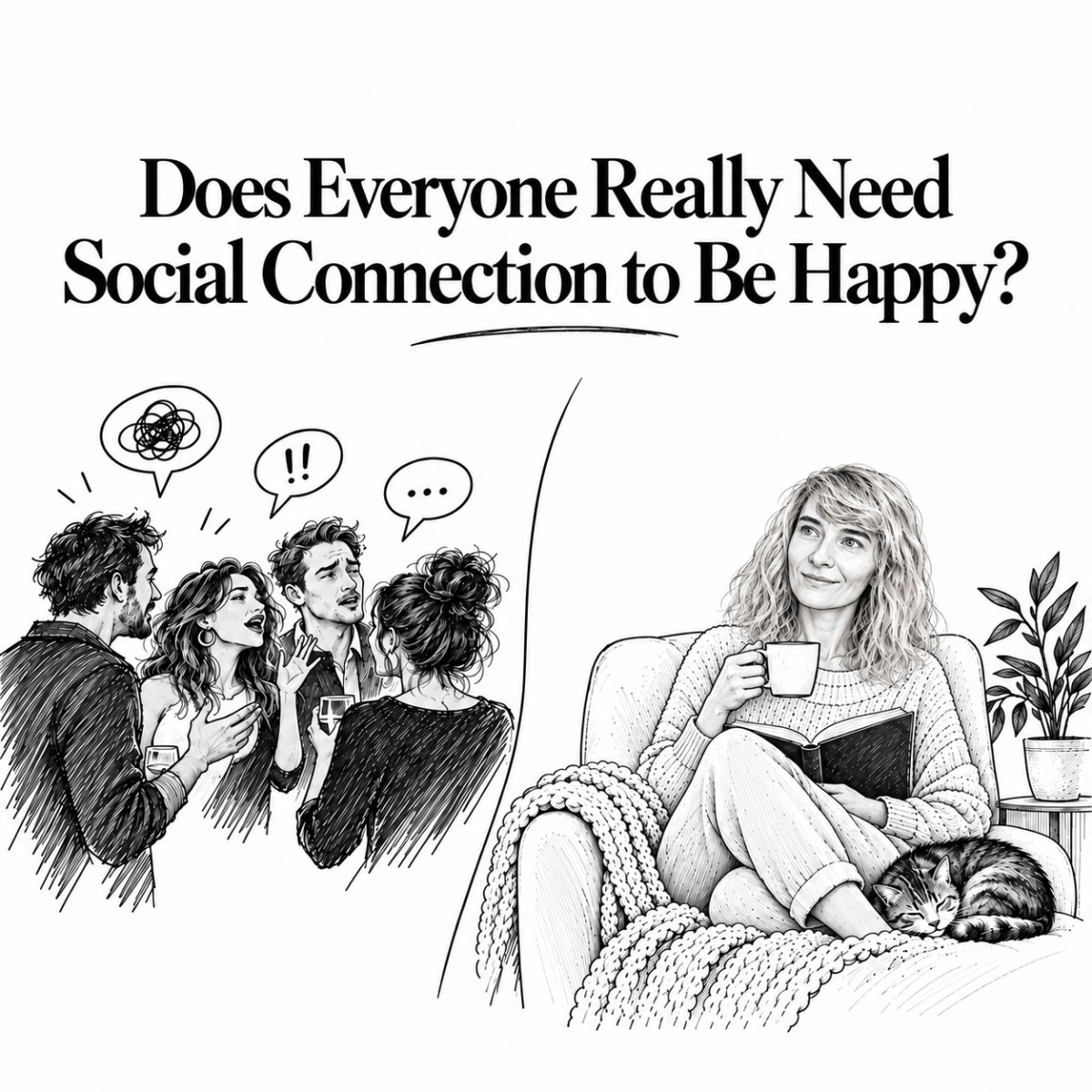 Does Everyone Really Need Social Connection to Be&nbsp;Happy?